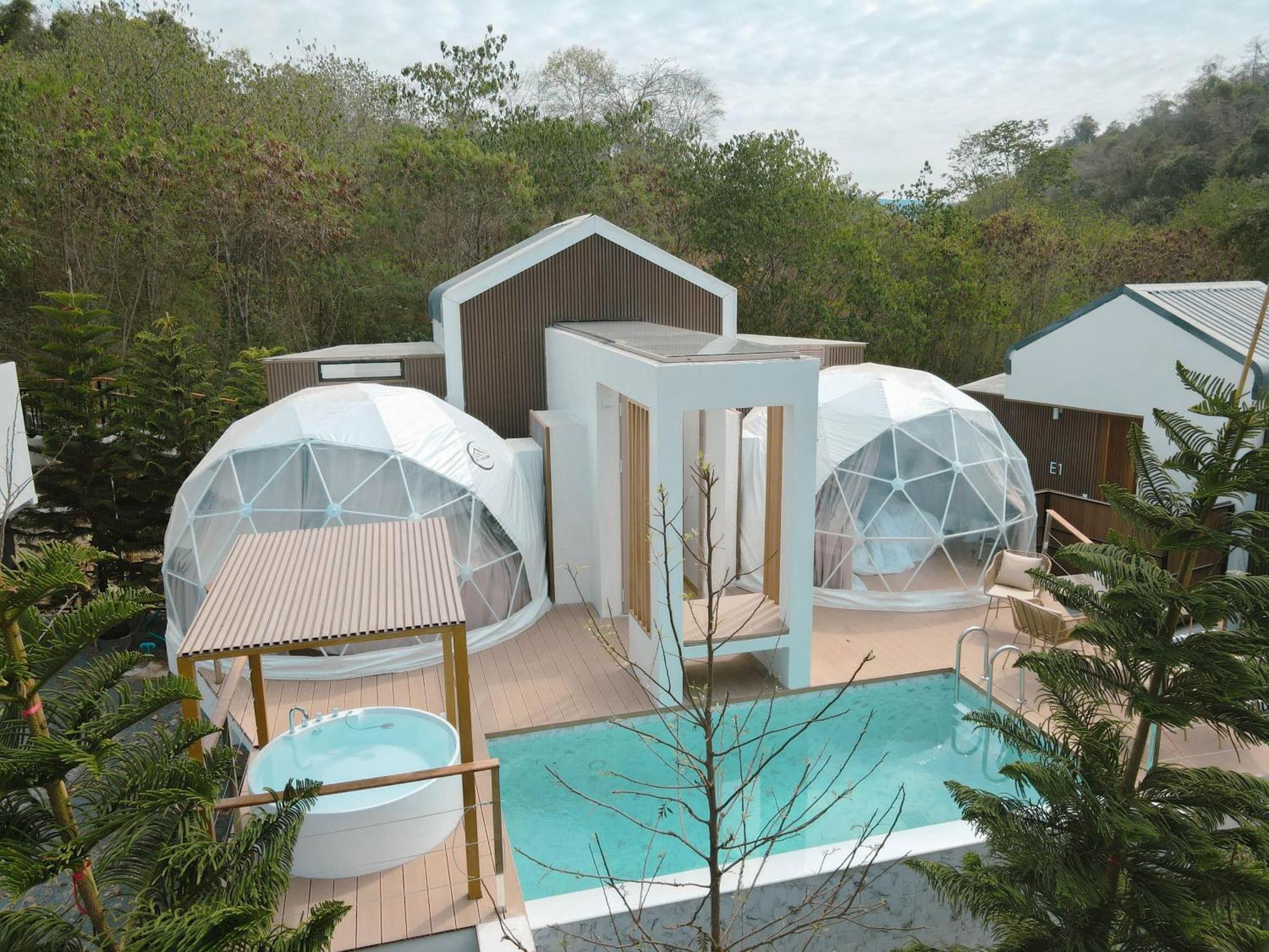 The X10 Nordic Tent And Glamping Pool Villa Khaoyai เขาใหญ่ - Sha Certified Ban Thung Sawang Buitenkant foto