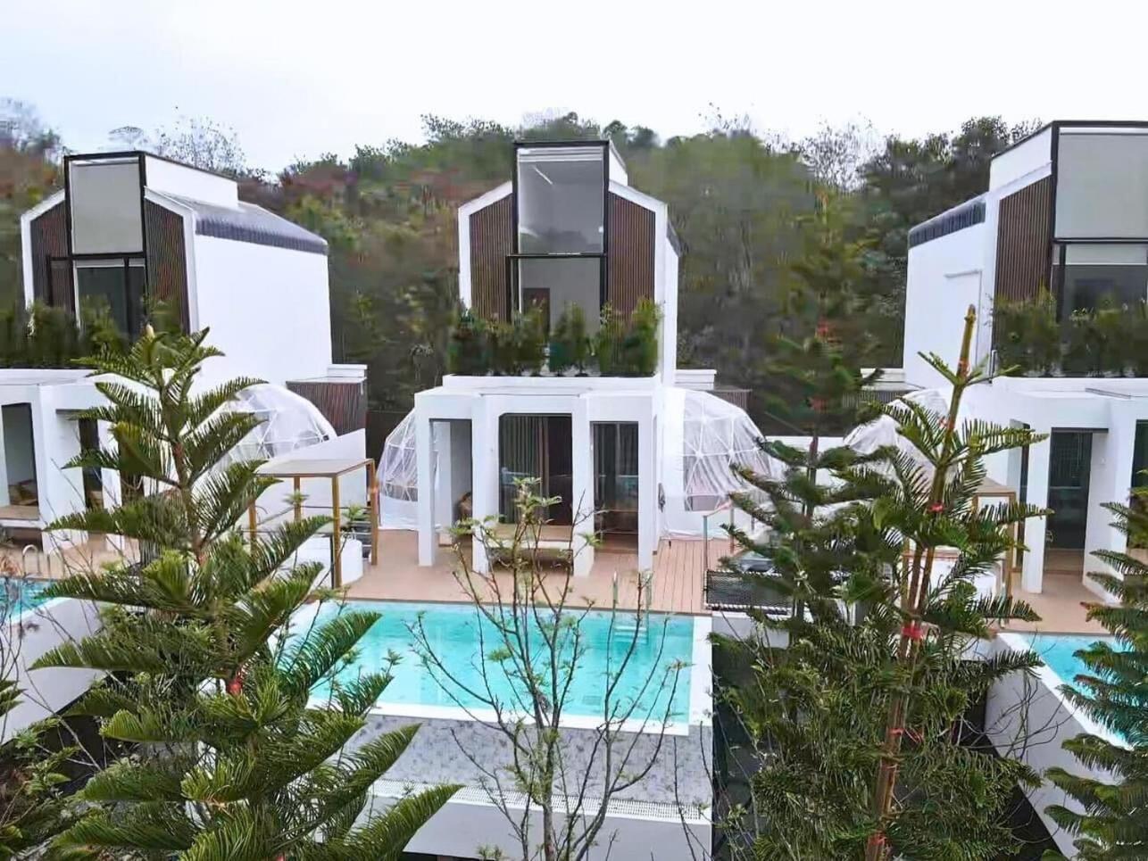 The X10 Nordic Tent And Glamping Pool Villa Khaoyai เขาใหญ่ - Sha Certified Ban Thung Sawang Buitenkant foto