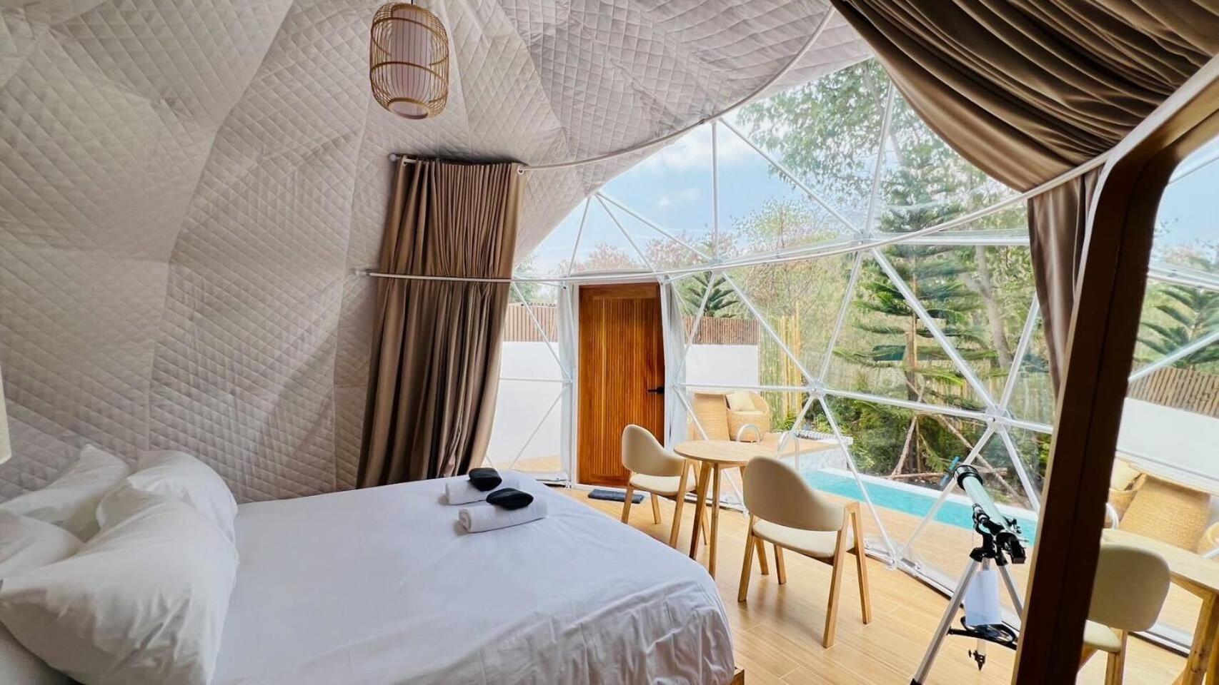 The X10 Nordic Tent And Glamping Pool Villa Khaoyai เขาใหญ่ - Sha Certified Ban Thung Sawang Buitenkant foto