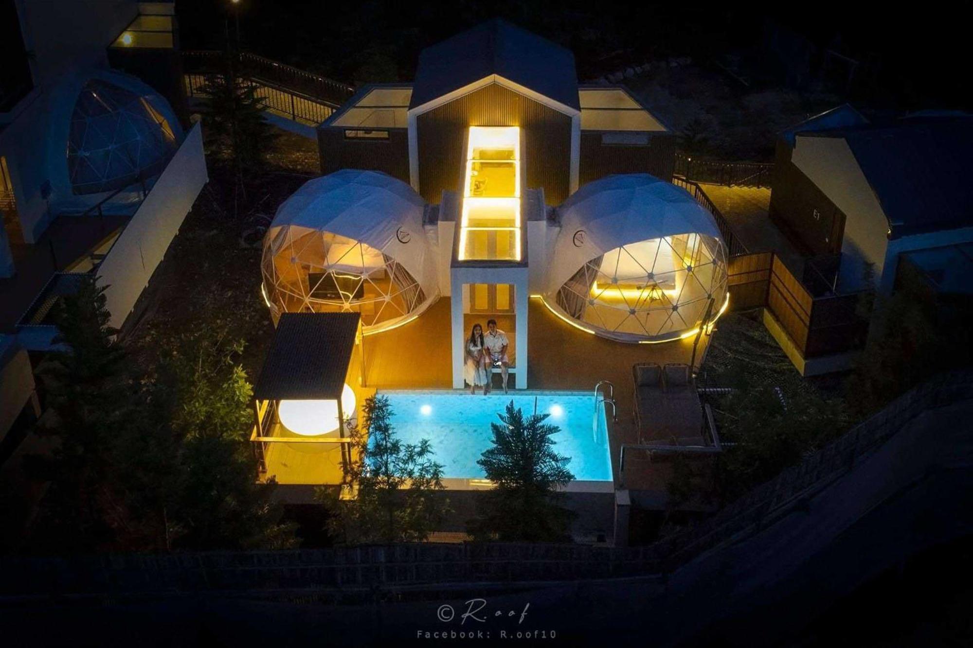 The X10 Nordic Tent And Glamping Pool Villa Khaoyai เขาใหญ่ - Sha Certified Ban Thung Sawang Buitenkant foto
