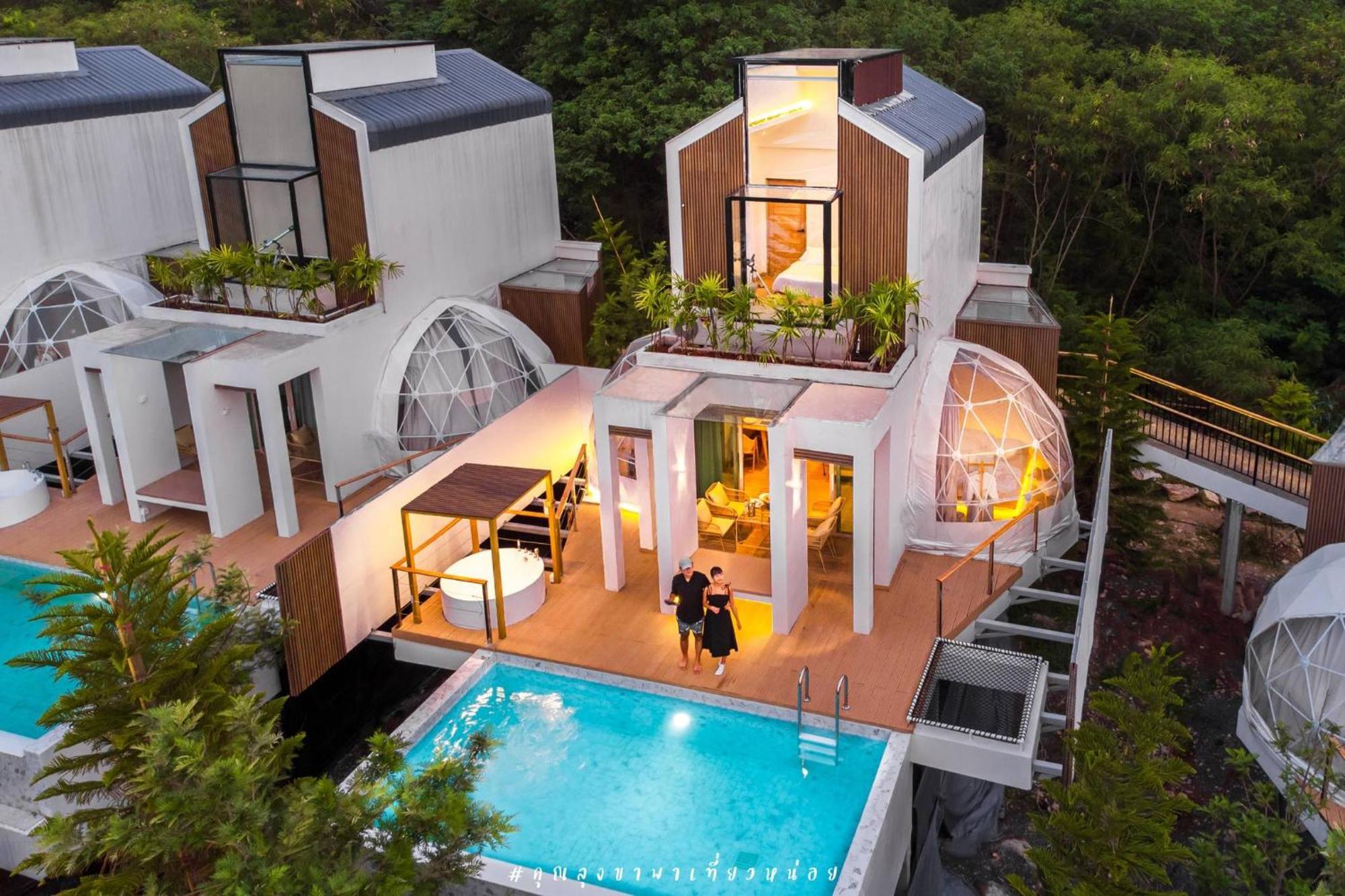 The X10 Nordic Tent And Glamping Pool Villa Khaoyai เขาใหญ่ - Sha Certified Ban Thung Sawang Buitenkant foto
