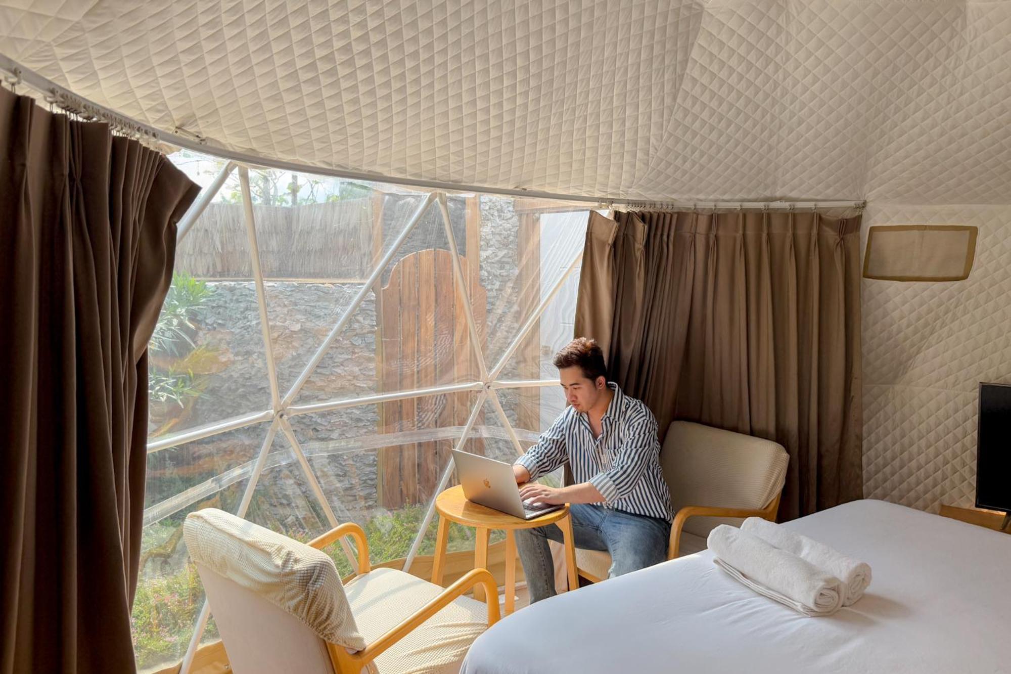 The X10 Nordic Tent And Glamping Pool Villa Khaoyai เขาใหญ่ - Sha Certified Ban Thung Sawang Buitenkant foto