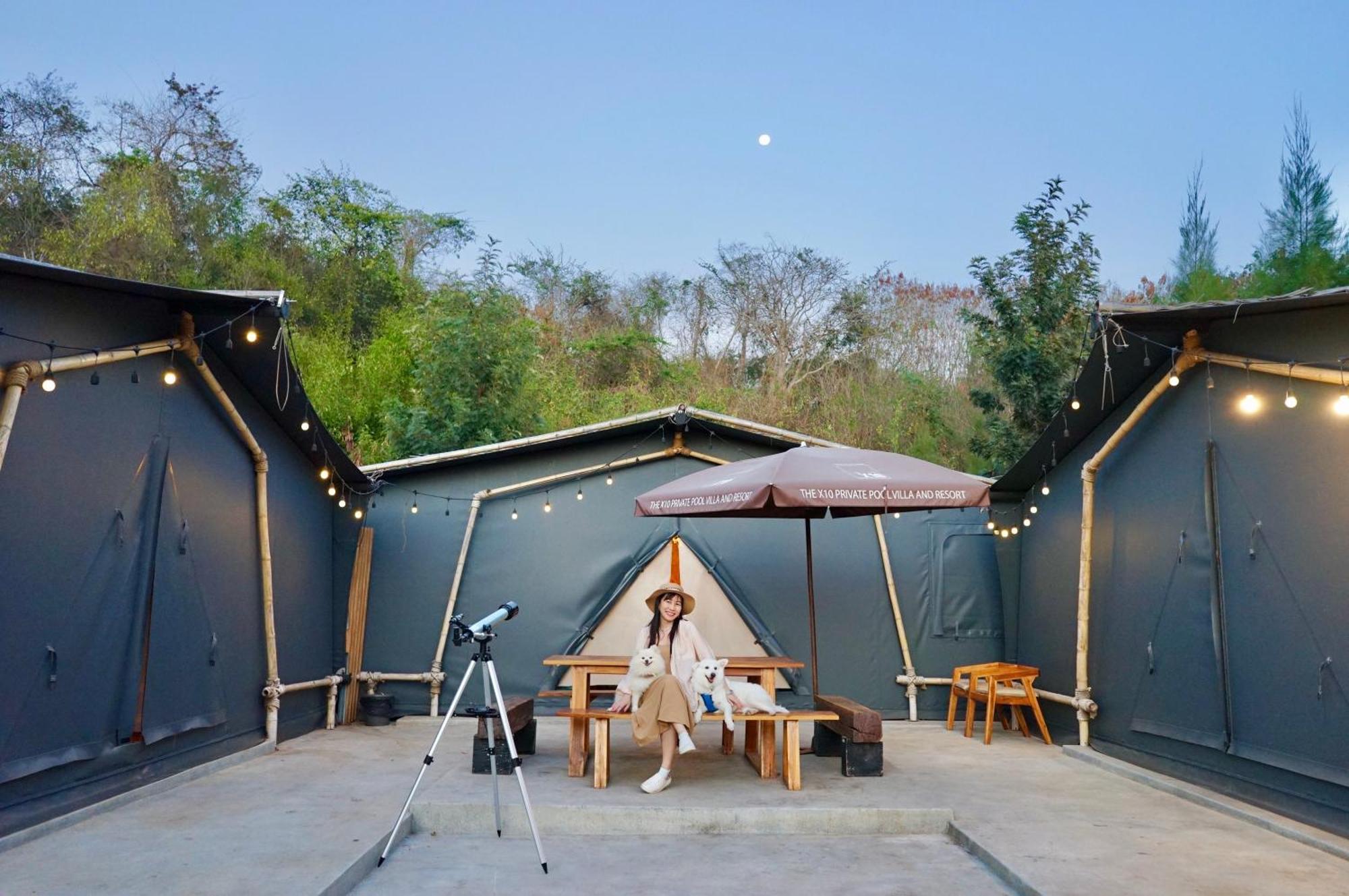 The X10 Nordic Tent And Glamping Pool Villa Khaoyai เขาใหญ่ - Sha Certified Ban Thung Sawang Buitenkant foto