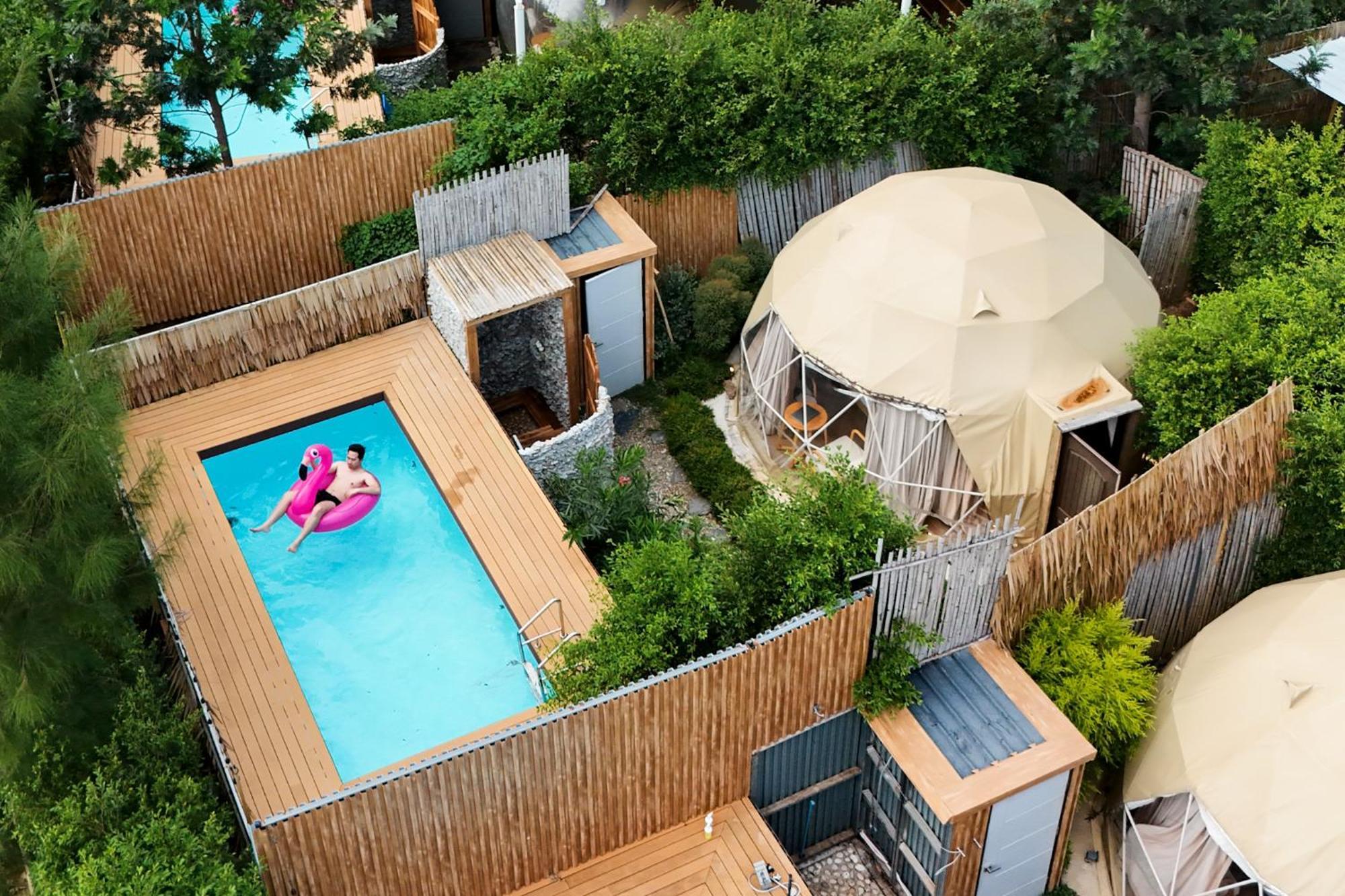 The X10 Nordic Tent And Glamping Pool Villa Khaoyai เขาใหญ่ - Sha Certified Ban Thung Sawang Buitenkant foto