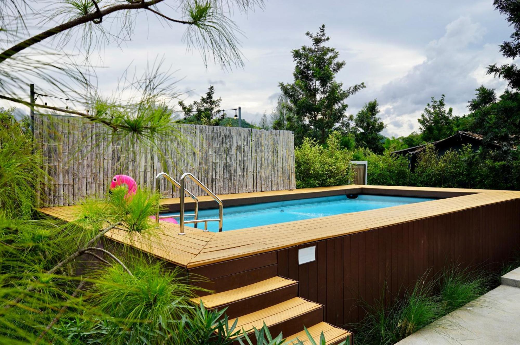 The X10 Nordic Tent And Glamping Pool Villa Khaoyai เขาใหญ่ - Sha Certified Ban Thung Sawang Buitenkant foto