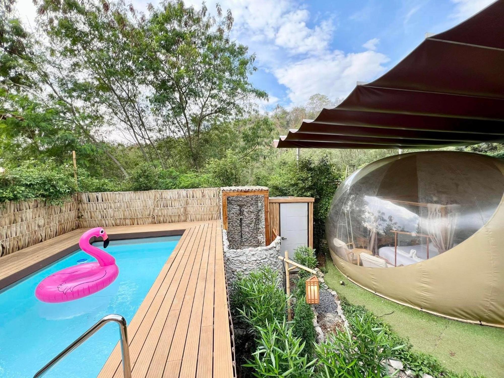 The X10 Nordic Tent And Glamping Pool Villa Khaoyai เขาใหญ่ - Sha Certified Ban Thung Sawang Buitenkant foto