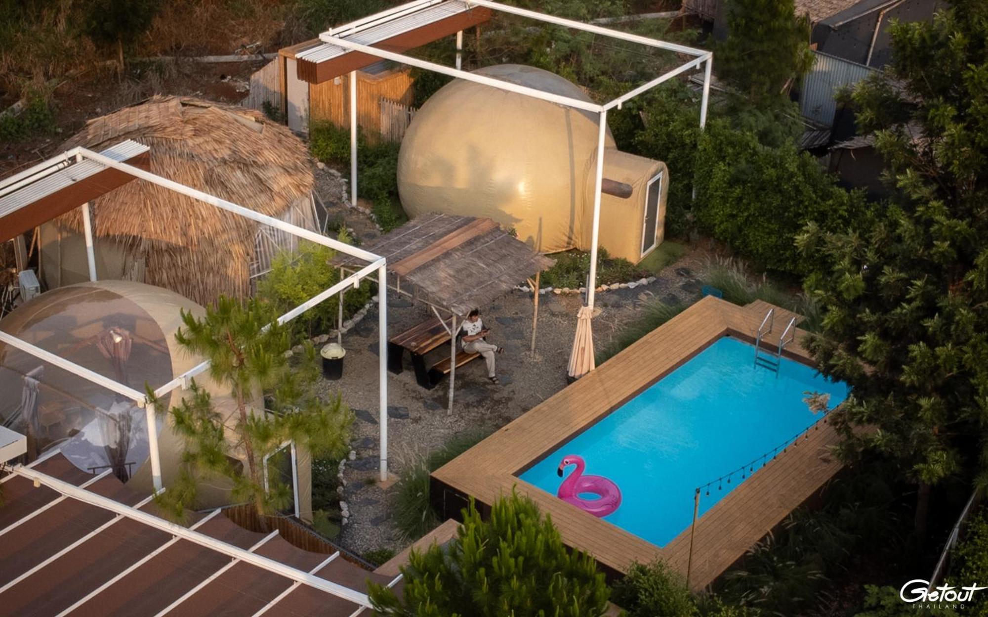 The X10 Nordic Tent And Glamping Pool Villa Khaoyai เขาใหญ่ - Sha Certified Ban Thung Sawang Buitenkant foto