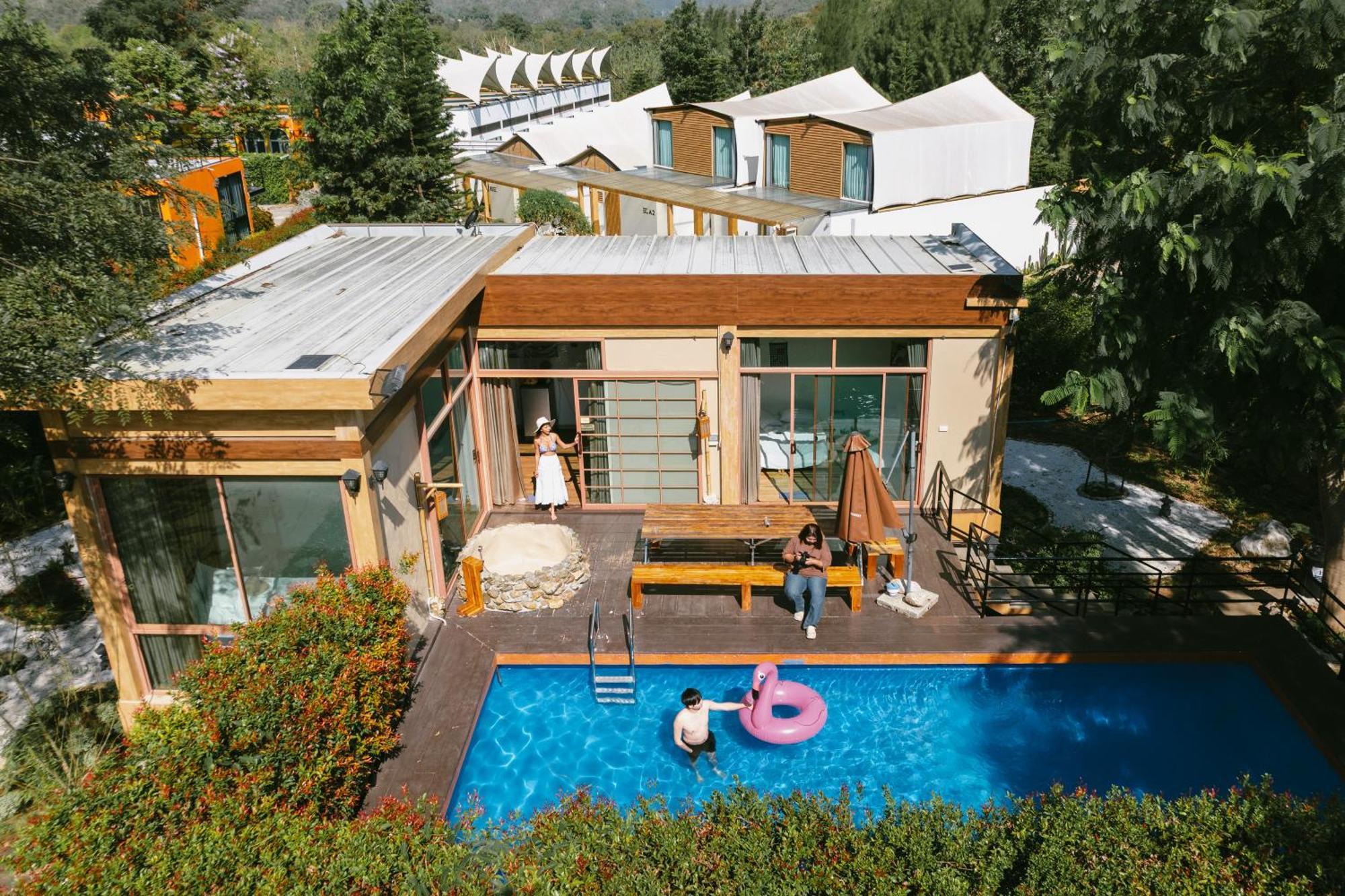 The X10 Nordic Tent And Glamping Pool Villa Khaoyai เขาใหญ่ - Sha Certified Ban Thung Sawang Buitenkant foto